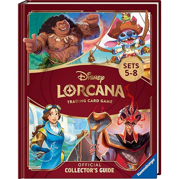 Amazon.com: Disney Lorcana Trading Card Game - Official Collector's Guide:  Sets 1-4: 9783380000051: Disney Lorcana Narrative Team: Books