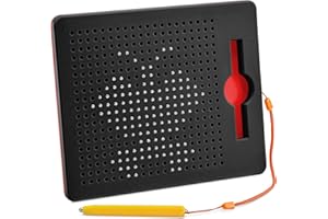 AYNAT FUN Magnetic Drawing Board for Toddlers & Kids - Toddler Doodle & Sketch Toys, Includes Magnet Stylus Pen and Beads for Girls & Boys, Travel & Car Ride Activities