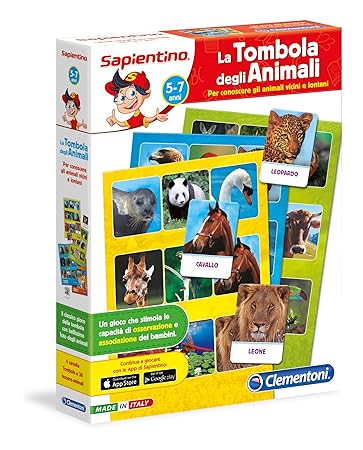 Clementoni 12690 La Tombola Degli Animali