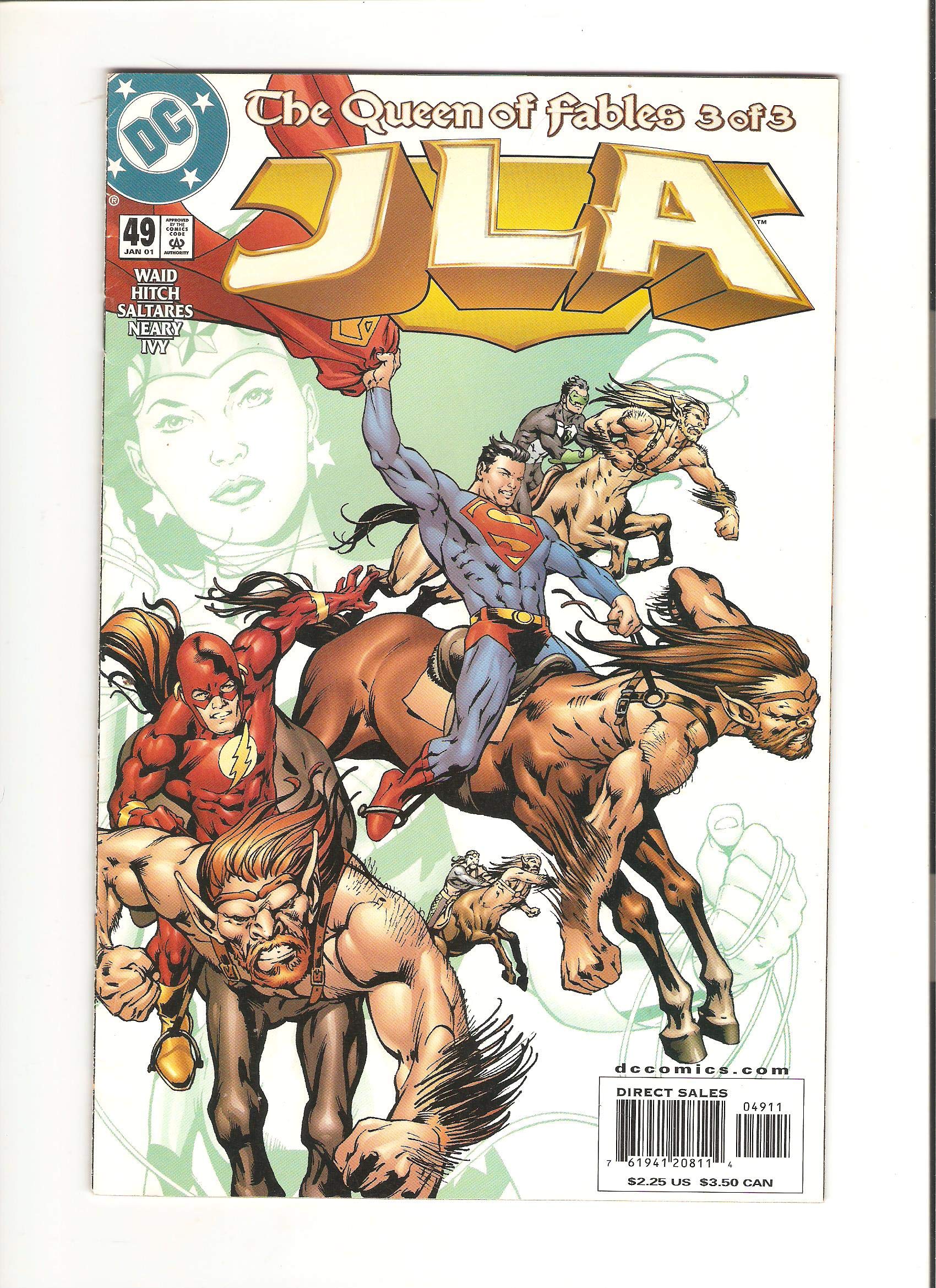 Amazon Com Jla 49 The Queen Of Fables Par 3 Of 3 Mark Waid Books