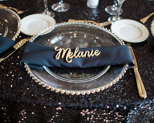 Amazon Com Wood Place Card Names Cutouts For Wedding Party Or