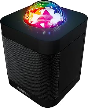 sharper image multicolored wireless party speaker