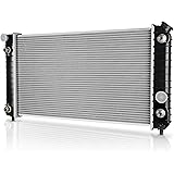 Complete Radiator Compatible with GMC Chevy Blazer S10 Jimmy Sonoma Hombre Bravada 4.3L V6 DWRD1012