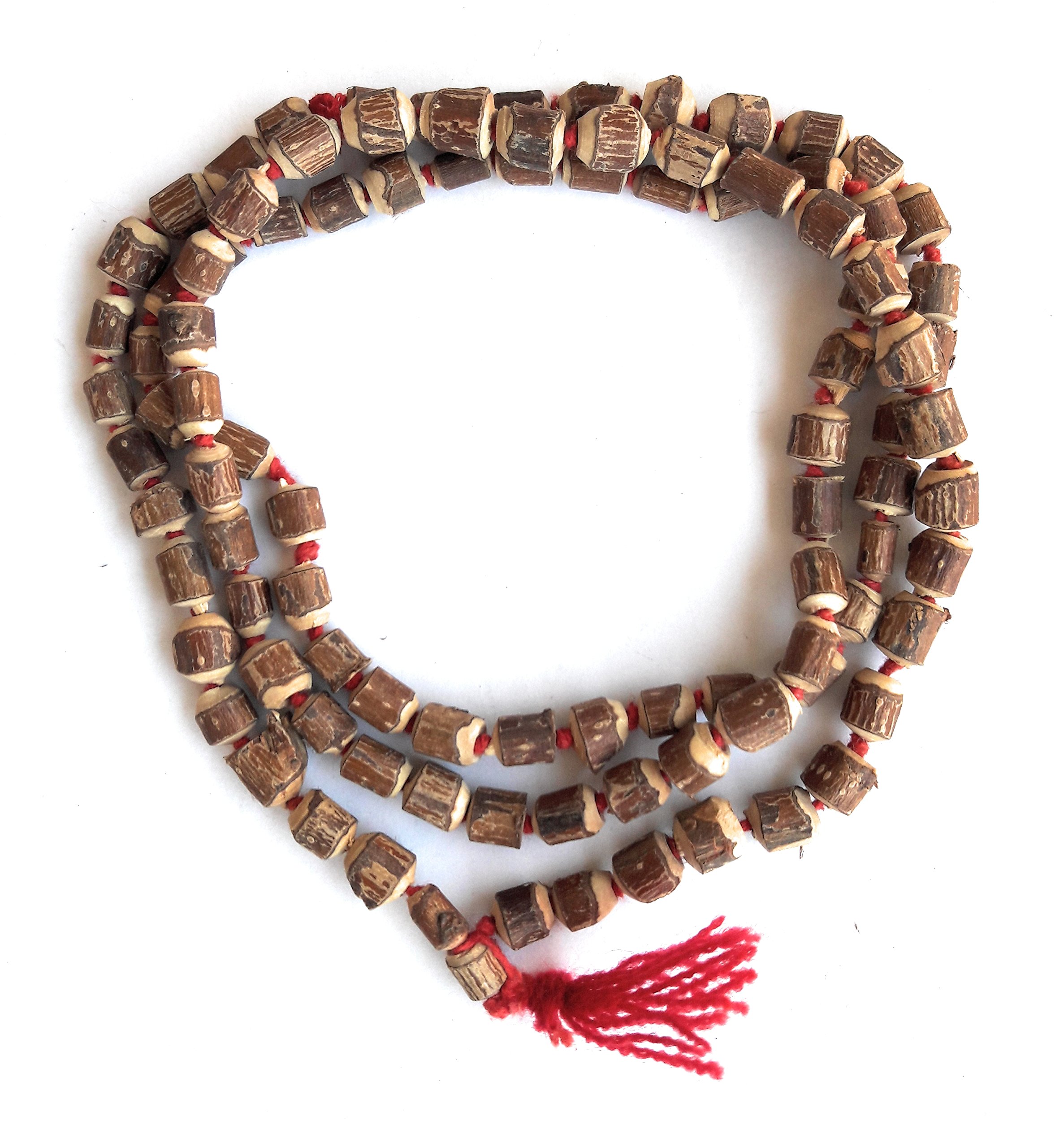 108 Beads Tulsi Japa Mala for Chanting The Hare Krishna Mantra. Hand