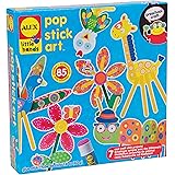 ALEX Toys Little Hands Pop Stick Art Craft Kit, Create Cute Animal and Flower Puppets, Allows Children to be Creative and Use