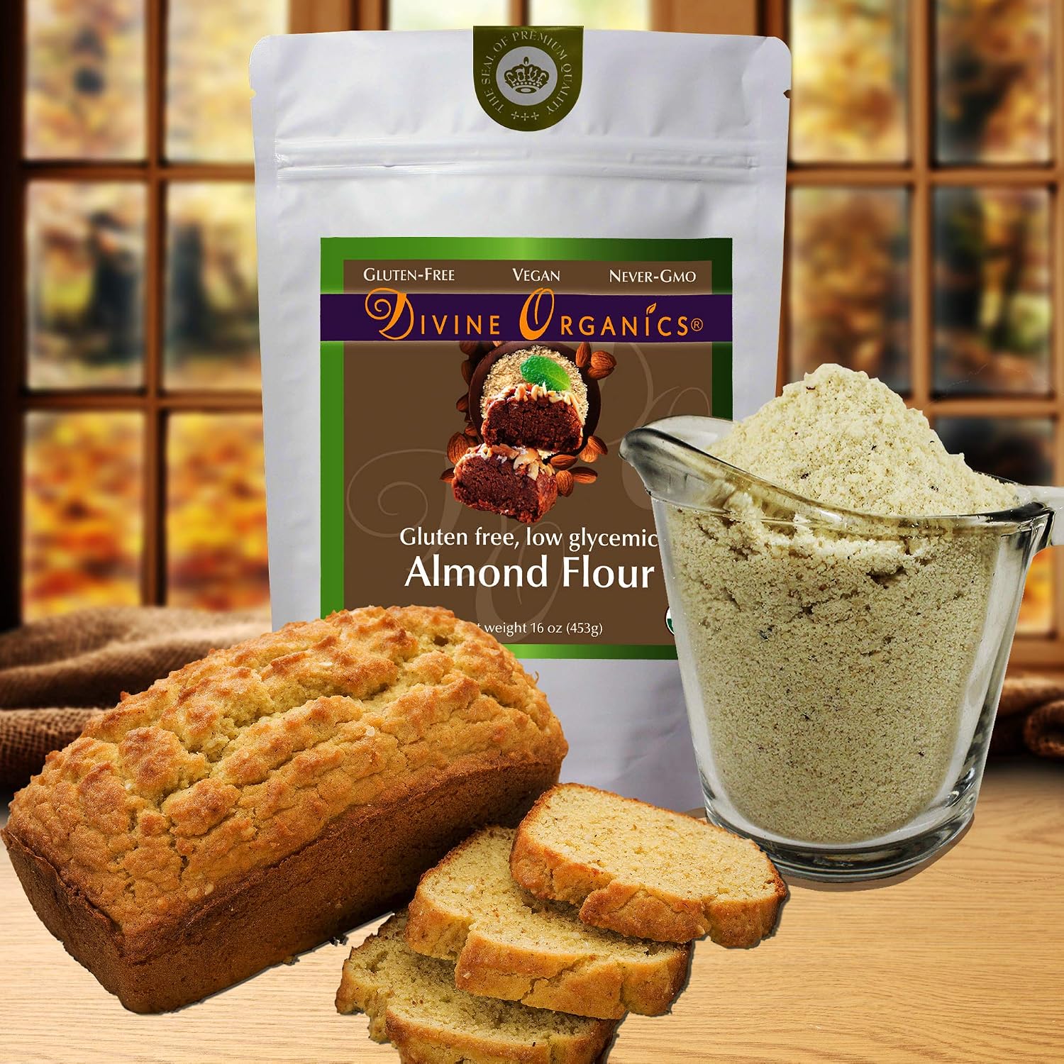 16 Oz Organic Almond Flour Powdered Gluten Free Low Glycemic Non Gmo By Divine Organics #which #beers #are #gluten #free 16 Oz Organic Almond Flour Powdered Gluten Free Low Glycemic Non Gmo By Divine Organics