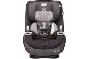Maxi-Cosi Pria Max All-in-One Convertible Car Seat, rear-facing, from 4-40 pounds; forward-facing to 65 pounds; and up to 100 pounds in booster mode, Nomad Black