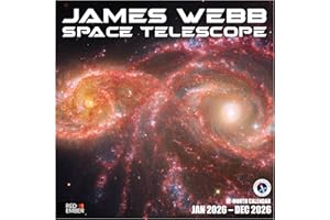 RED EMBER James Webb Space Telescope 2026 Wall Calendar 12 Month | 12" x 24" Open | Thick & Sturdy Paper | Giftable | Calendar 2026