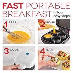 Dash DRCM200BK Mini Rice Cooker Steamer, Black