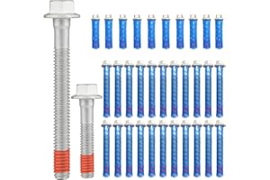 SDYYDS Engine Cylinder Head Bolt Kit - Compatible with Chevy Silverado 2500, Avalanche, Camaro, GMC Sierra, Cadillac Escalade