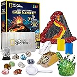 NATIONAL GEOGRAPHIC Earth Science Kit - Over 15 Science Experiments & STEM Activities for Kids, Includes Crystal Growing…