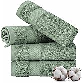 TEXTILOM Washcloths for Body and Face – Hotel and Spa Quality & Soft & Absorbent & Quick Dry Wash Cloths for Your Body – 100%