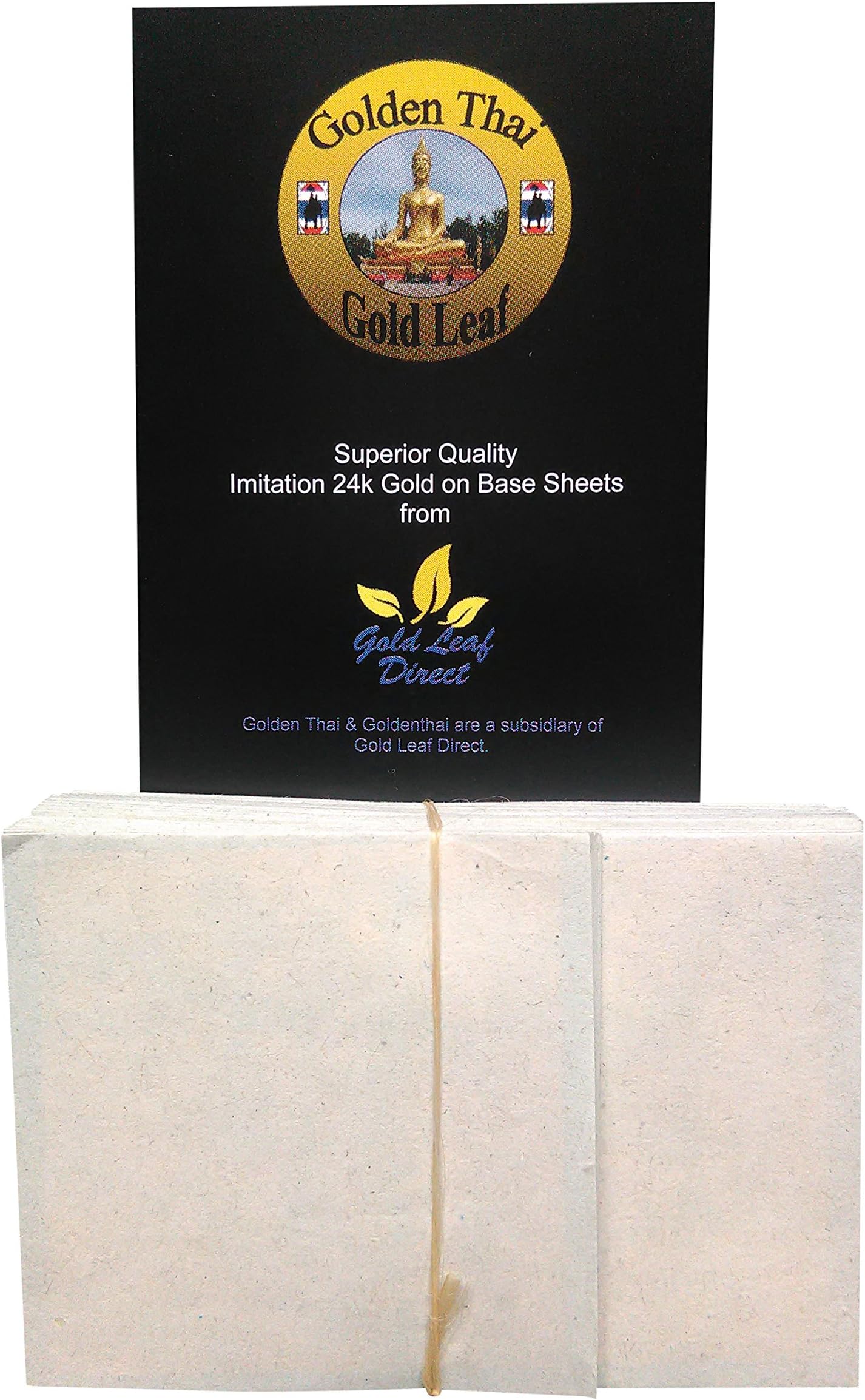 Gold Leaf Sheets Art Craft Project Design Nail foils Value 4 x 4