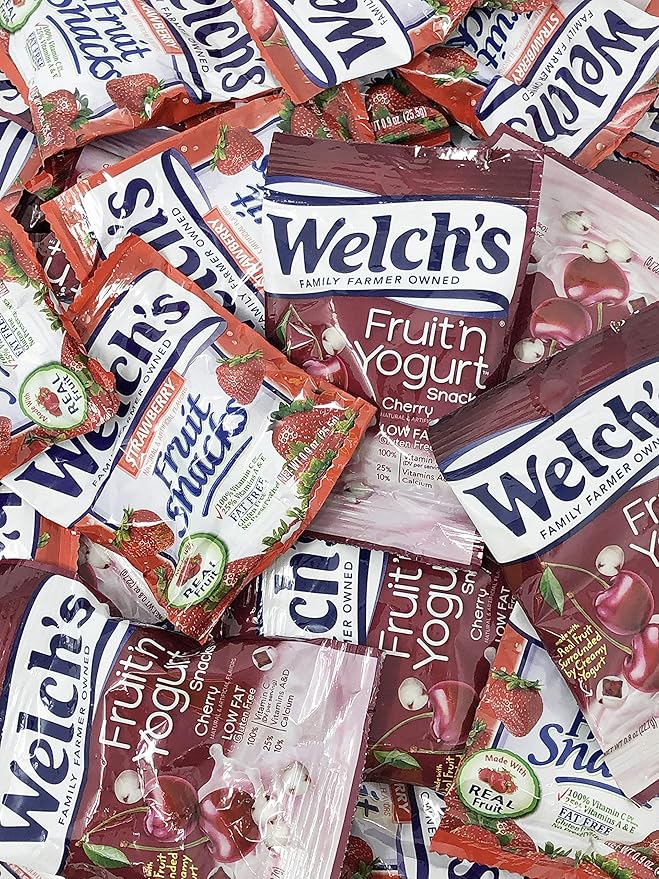 Welch's Fruit Snacks, for Lunch Box, Gym Bag and Snacking