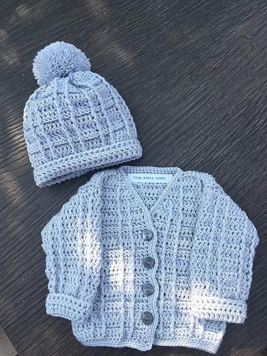 baby sweater with cap