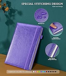 Ansopu Lined Journal Notebook for Writing, A5 100