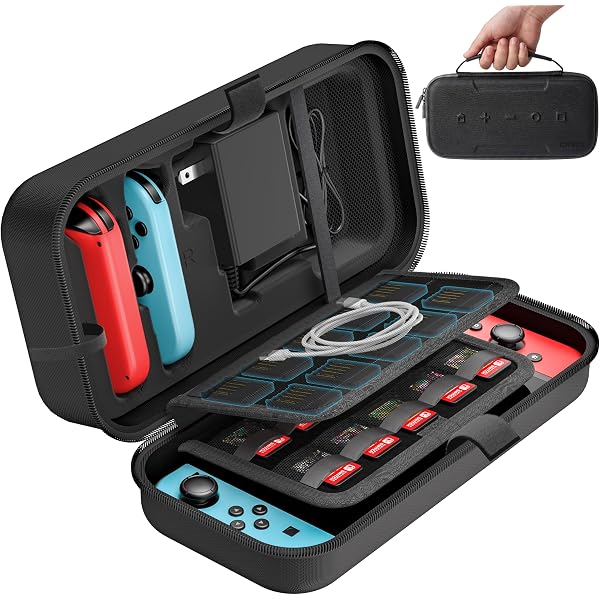 Amazon.com: daydayup Switch Carrying Case Compatible with Nintendo