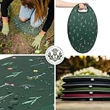 Thistlewood Memory Foam Garden Kneeler Wild Meadow view 6