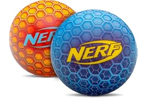 NERF Super High Bounce Ball - 2 Balls Included - Durable and Lightweight for Indoor and Outdoor Fun
