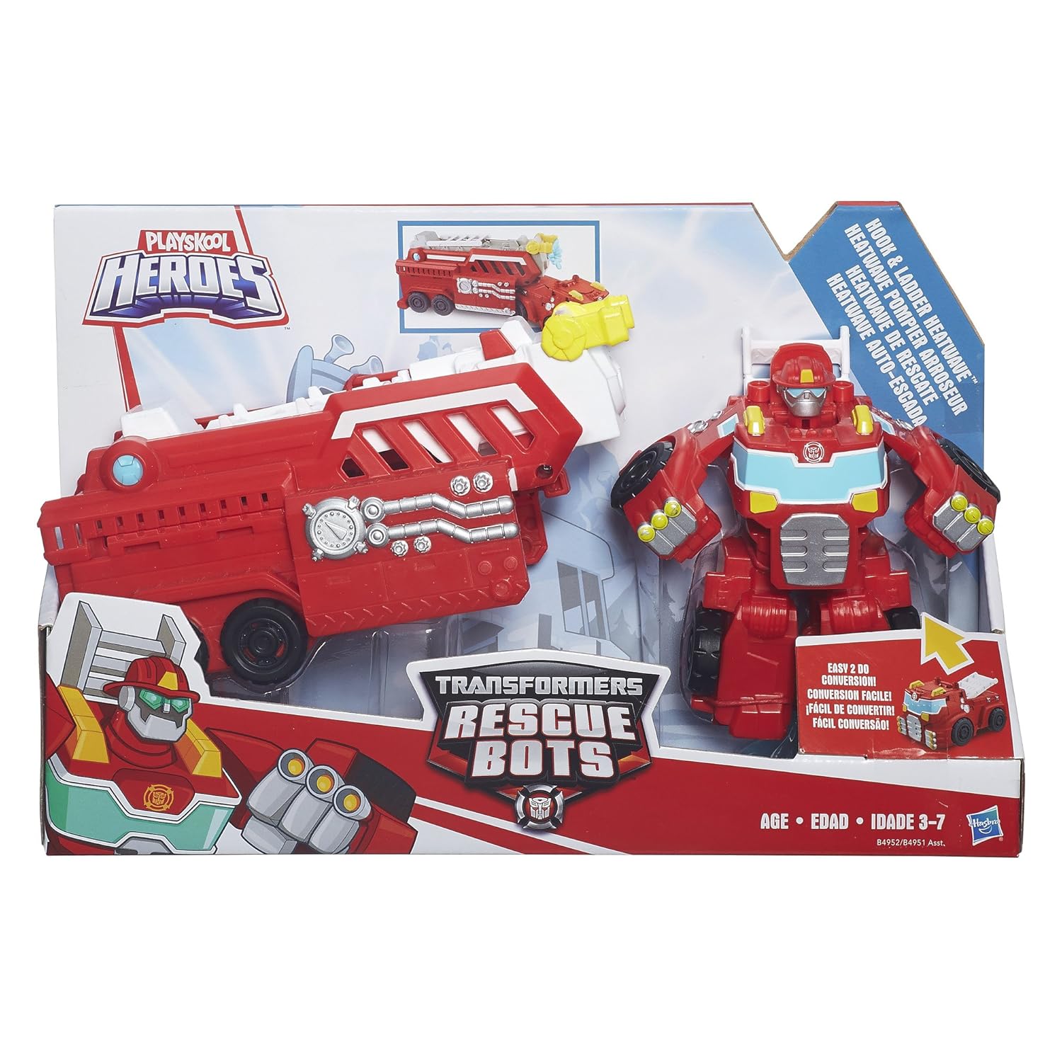 heatwave rescue bots fire truck