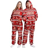 FOCO Unisex NFL Team Logo Pajamas One Piece Onesie