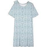 AVIIER 100% Cotton Hospital Gowns for Women Open Back Tear Away Post Shoulder Surgery Dress Adaptive Clothing Nightgowns