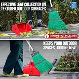 TDBS The Dustpan and Brush Store Long Handled Dustpan 92cm Red Garden Scoop view 3