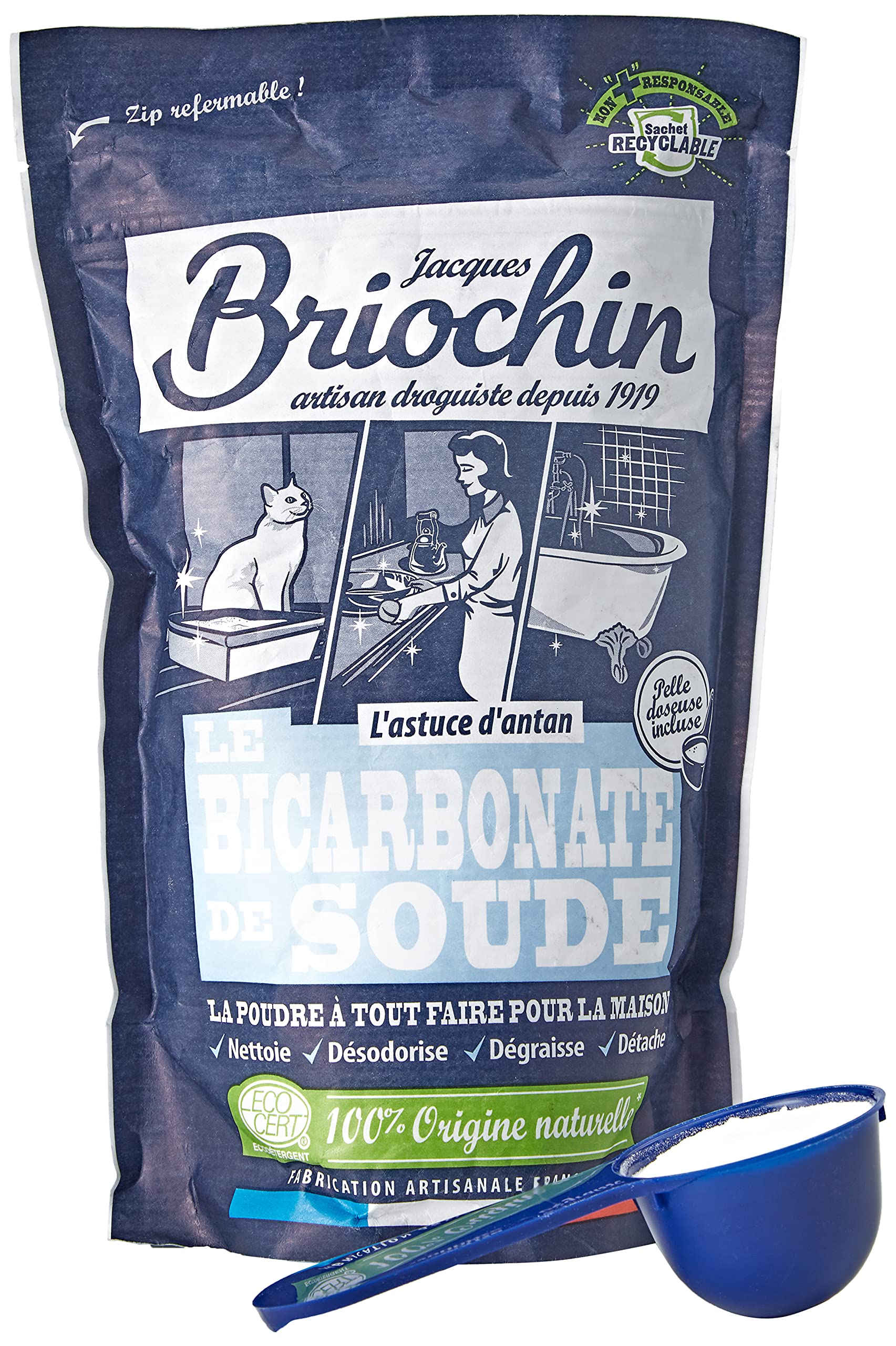 Jacques Briochin Natron Stand-Alone Bag 500g, Pack of 3