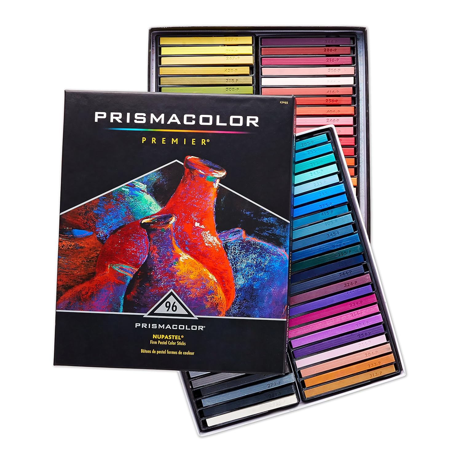 Prismacolor 96 Nupastel Firm Pastel Color Sticks Amazon.co.uk Office