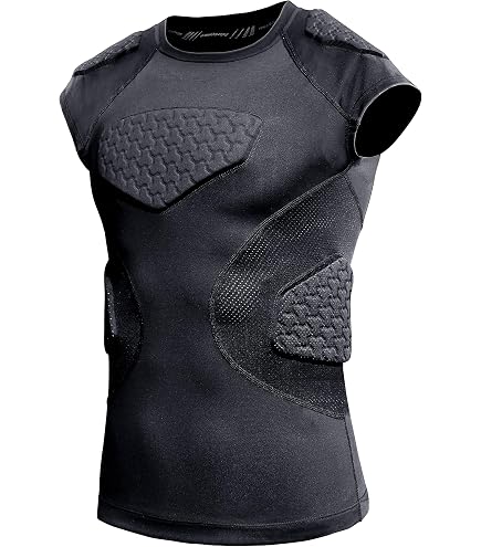 Torso Padding Protection Football Rib Guard Schutt Flex - Attaches To Shoulder Pads For Added ...