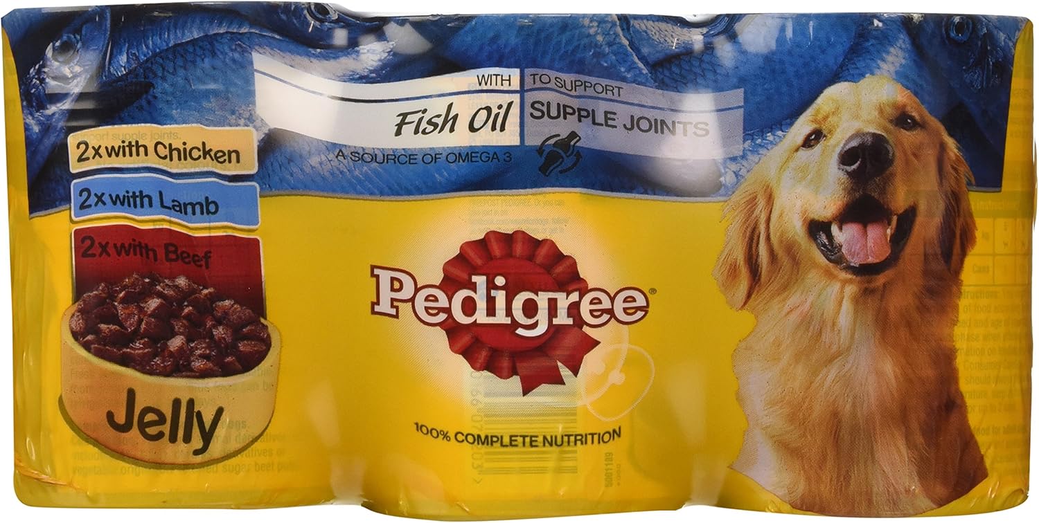 pedigree dog food with fish oil