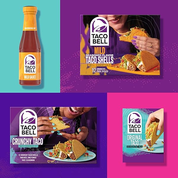 TACO BELL, ORIGINAL TACO SEASONING MIX, 1 OZ