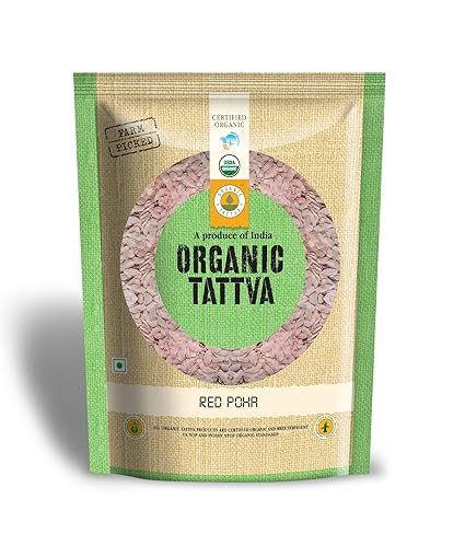 Organic Tattva Red Poha, 500g