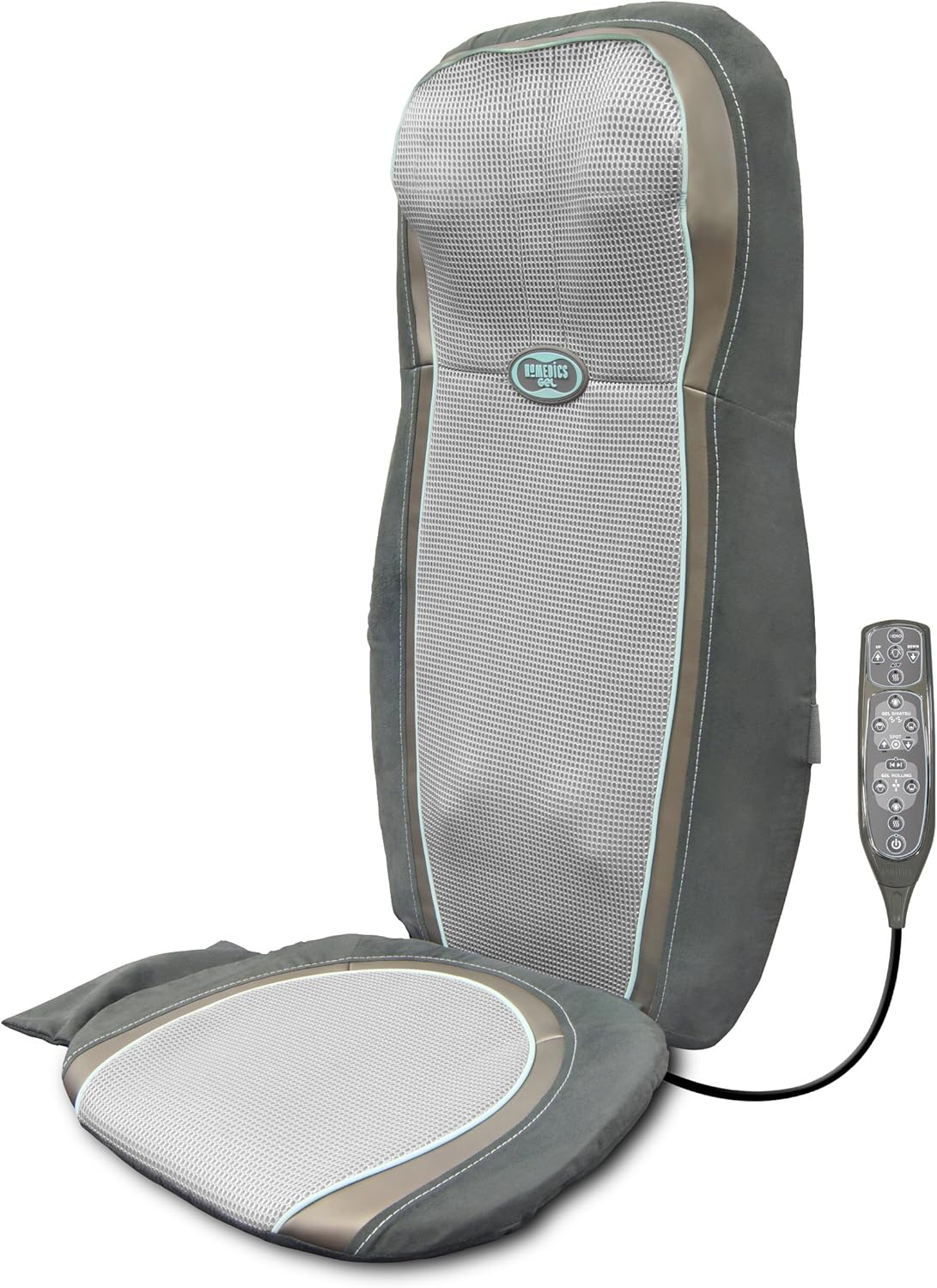 HoMedics Gel Shiatsu 2in1 Back & Shoulder Massager with Technogel