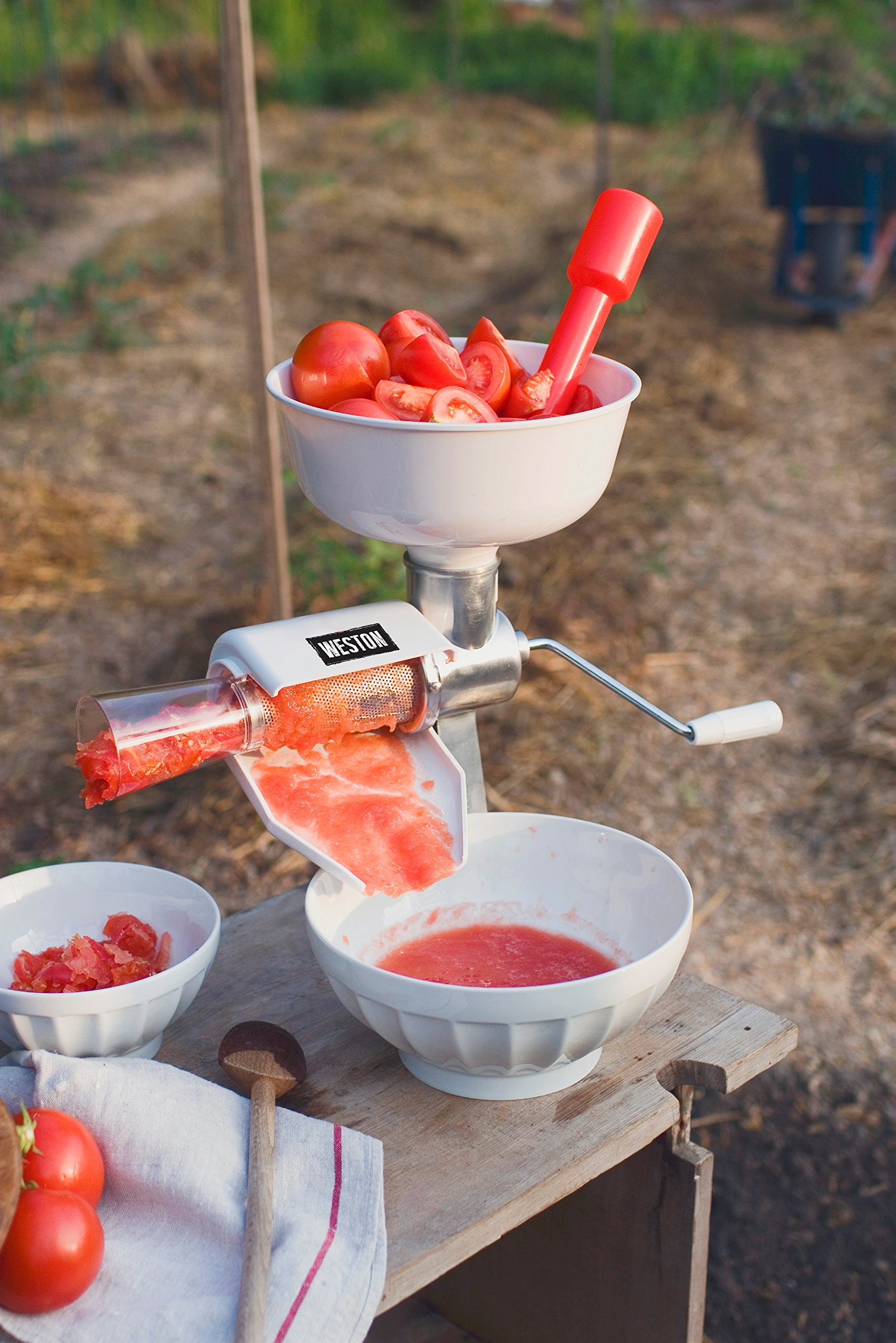 Weston Food Strainer and Sauce Maker for Tomato, Fresh Fruits and
