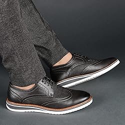 Vance Co. Men's Warrick Tru Comfort Foam Wingtip