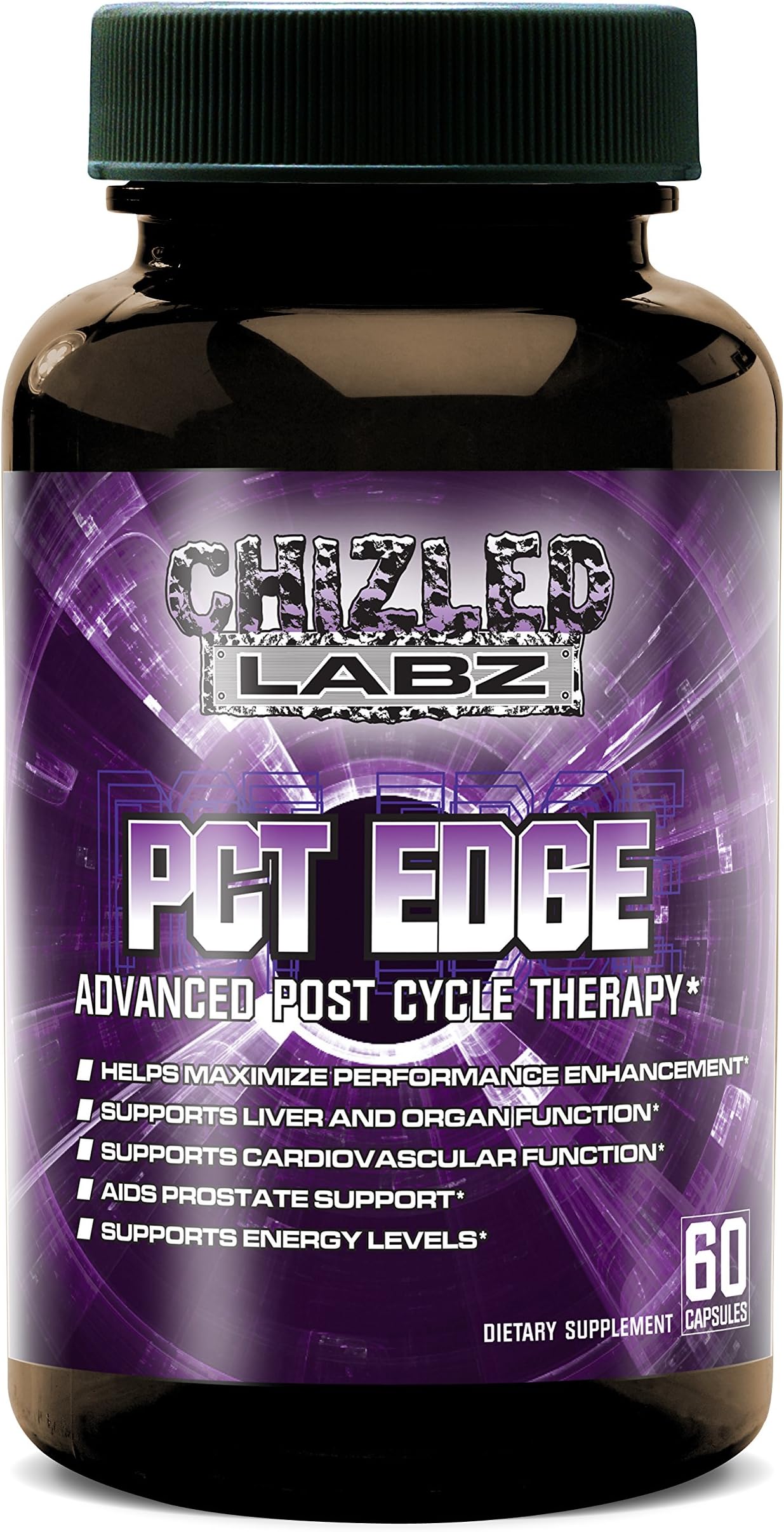 PCT EDGE: Advance Post Cycle Therapy Supplement. Powerful Cycle Recovery & Added Organ Support. Includes NAC, Milk Thistle, Tibullus, Fenugreek and More! Fight Estrogen and Keep your Gains 60 Servings