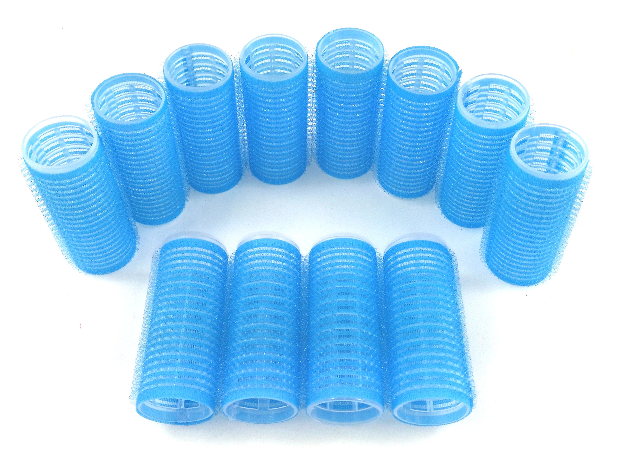 Kamay's Self Grip Sticky Rollers - 12PCS, 25mm/1" Hair Curlers for DIY or Salon
