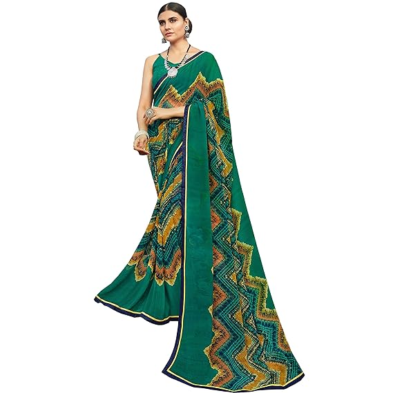Shaily Womens Printed Georgette Multi Saree[CHLJHTHI27721SSR02_perent]