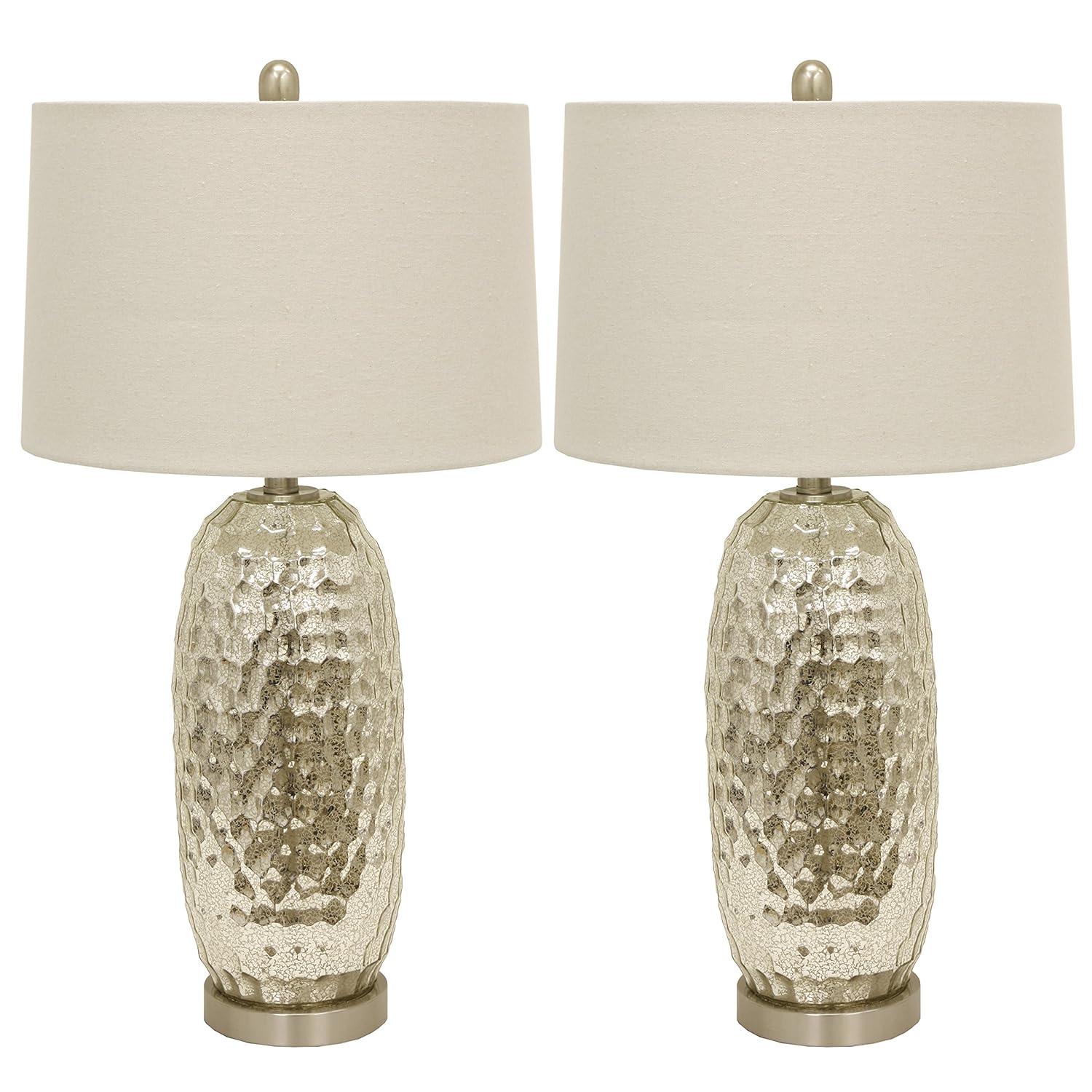 Best Mercury Glass Table Lamps Set Of 2