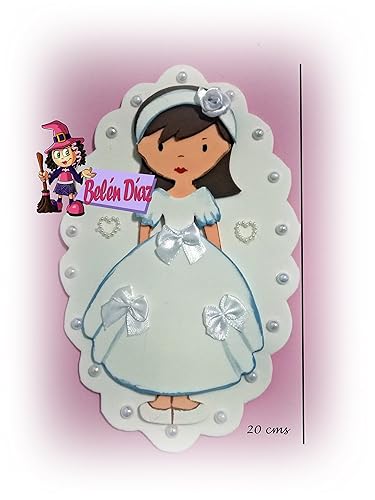 Imán para nevera detalles invitados fofuchas comunión ...