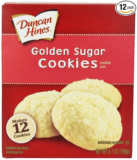 Duncan hines Golden sugar cookies cookie Mix (644209414659)