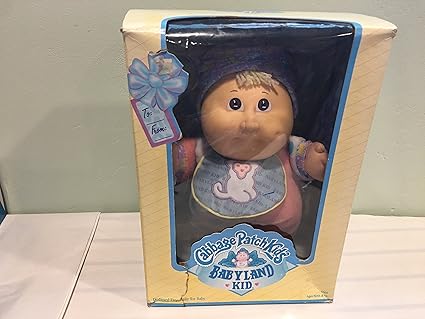 Amazon Com Cabbage Patch Kids Babyland Kid 4560 Cpk Red Hair Blue