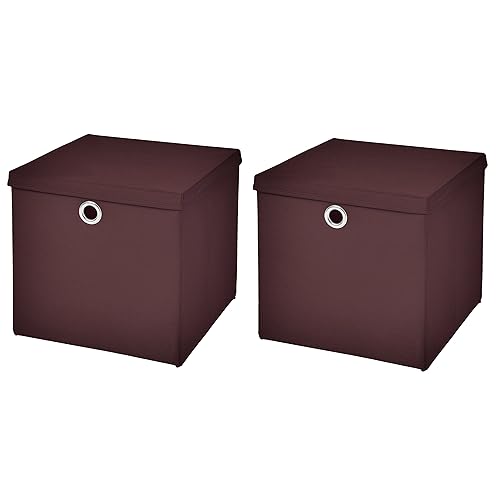 Aufbewahrungsbox Braun: Amazon.de