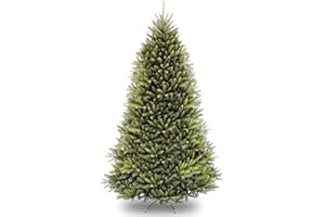 National Tree Company 9 ft Unlit Dunhill Fir Full Artificial Christmas Tree, 4,026 Tips, Includes Stand, Green