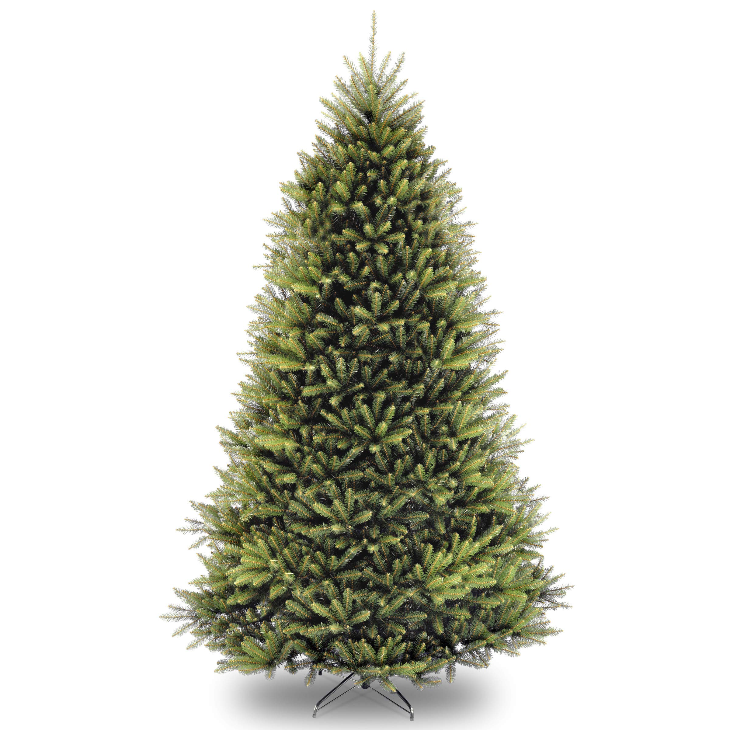 National Tree Company 9 ft Unlit Dunhill Fir Full Artificial Christmas Tree, 4,026 Tips, Includes Stand, Green Image