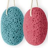 Soft Shower Sponge for Body Washing and Exfoliating, 2 Pack | Bath Sponges for Shower, Body Scrubber for Bathing, Foam Loofah Sponge, Daily Gentle Cleansing for Women Men Sensitive Skin