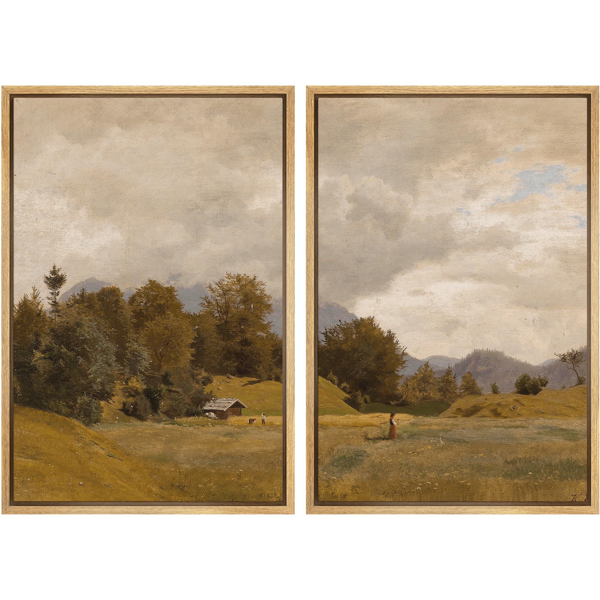 MUDECOR Framed Canvas Print Wall Art Peaceful