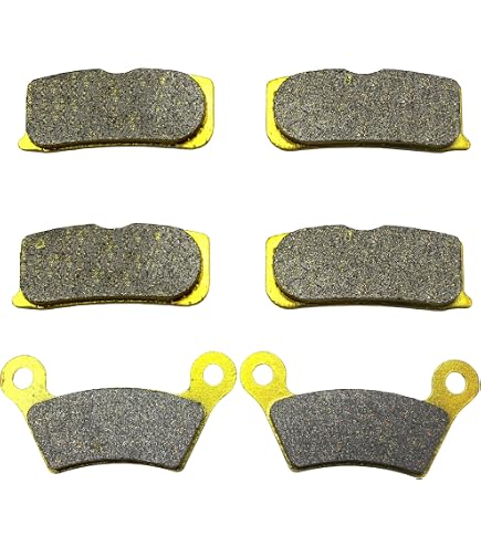 AHL 1 paio di pastiglie freno posteriori per CAN-AM Spyder RT LTD (3 cyl eng/6 speed) 2013-2021/Spyder RT-S (Special Series) 2016-2017/Spyder ST calipers 2013-2016