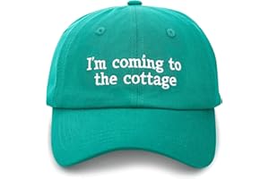 I'm Coming to The Cottage Embroidered Trucker Ilya and Shane Match Hat for Fans Gift Women Men Green